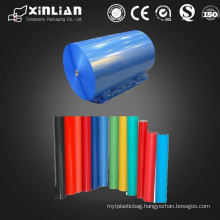 PE/OPP Plastic film with different colors